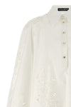 capri cotton poplin shirt dress