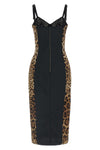 the dolce & gabbana dress redefines shapes through a corsetry-inspired construct