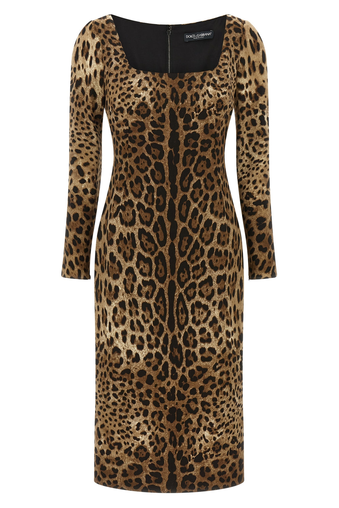 DOLCE &amp; GABBANA 42 the dolce &amp; gabbana midi dress defines a precise silhouette through its tight an