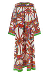 the dolce&gabbana maxi dress in pure silk twill embodies the essence of sartoria
