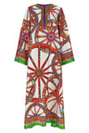 the dolce&gabbana maxi dress in pure silk twill embodies the essence of sartoria
