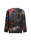 oversized cashmere crewneck sweater