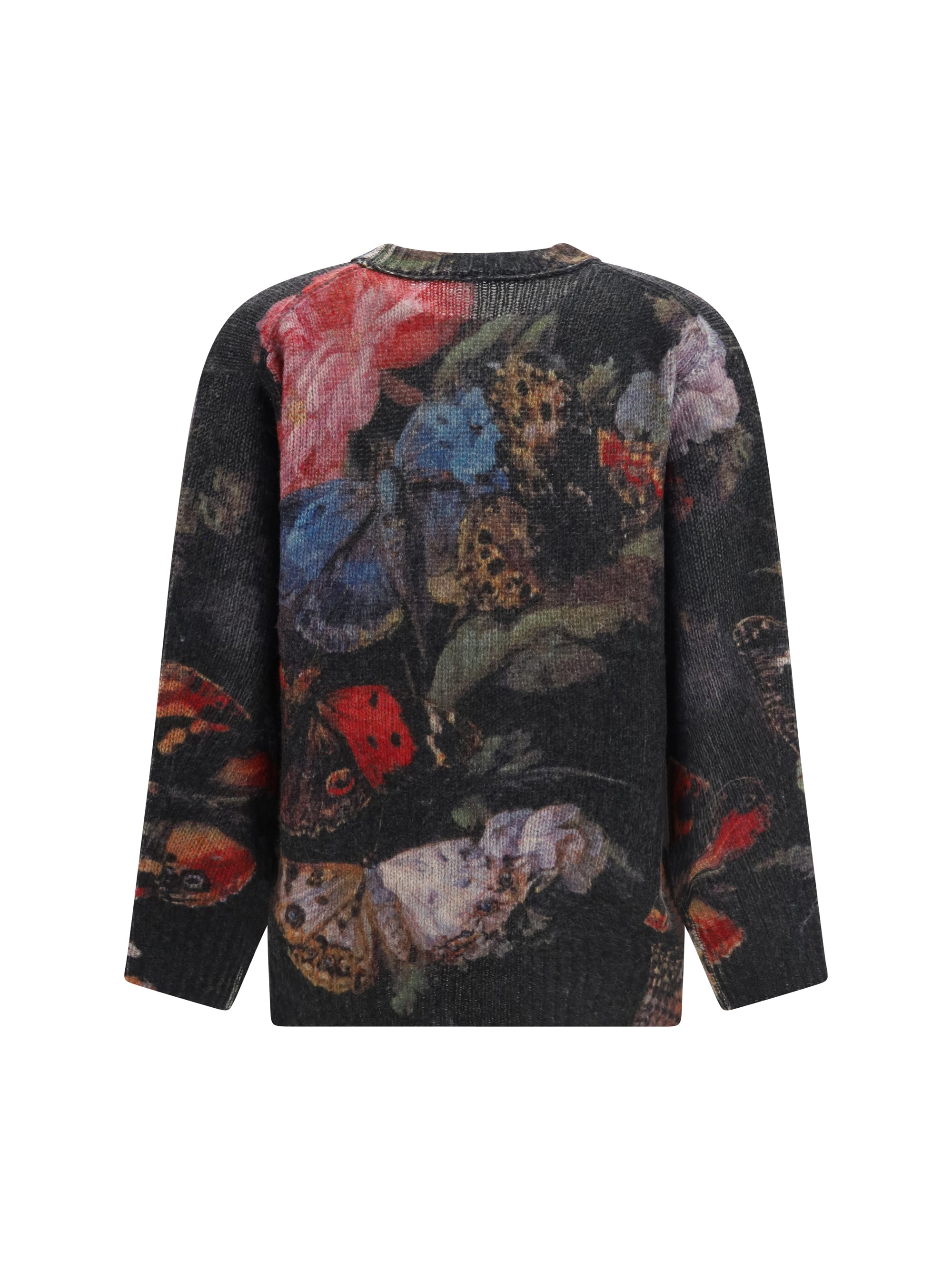 oversized cashmere crewneck sweater