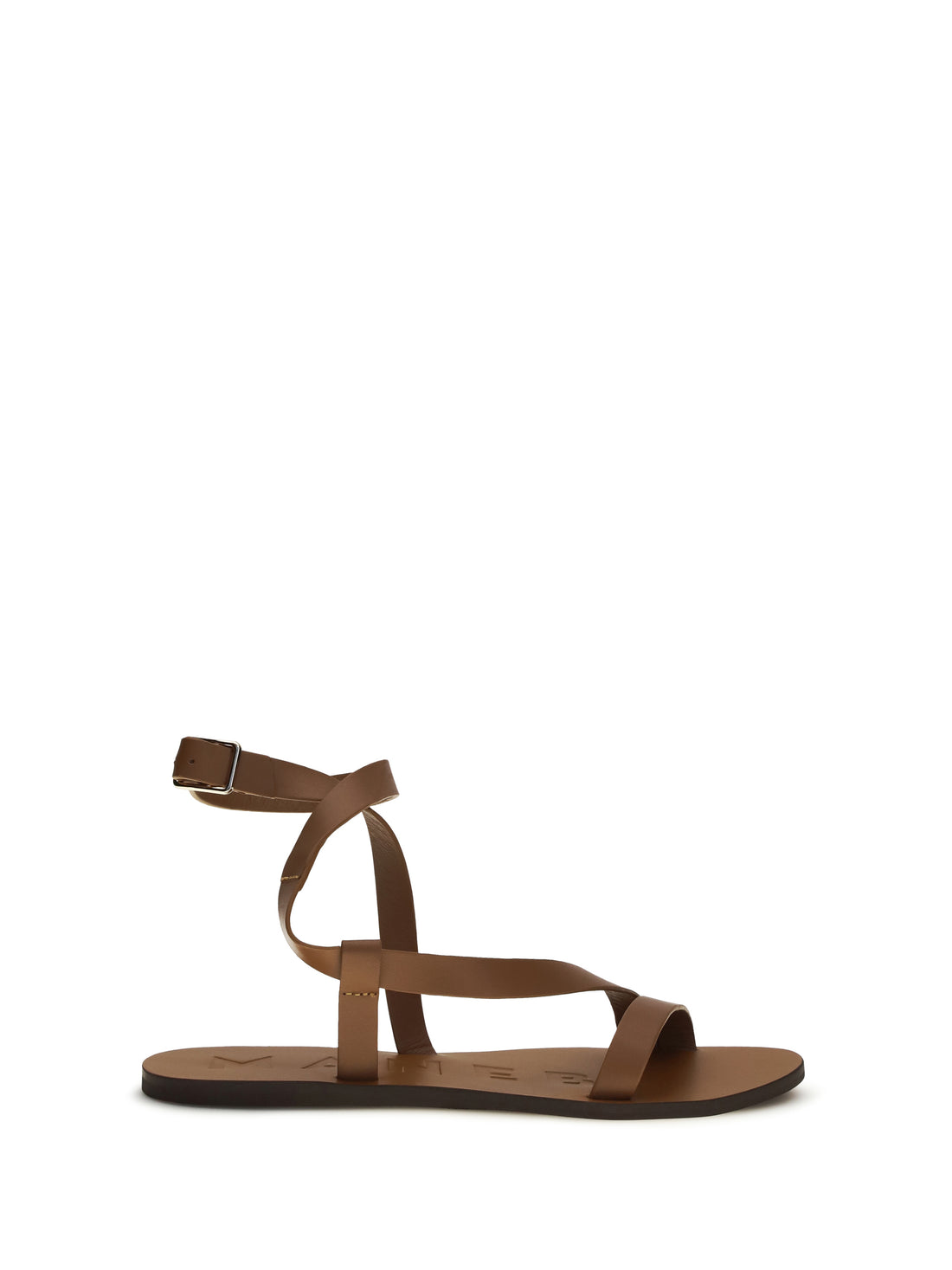 MANEBI 36 canyon leather sandals