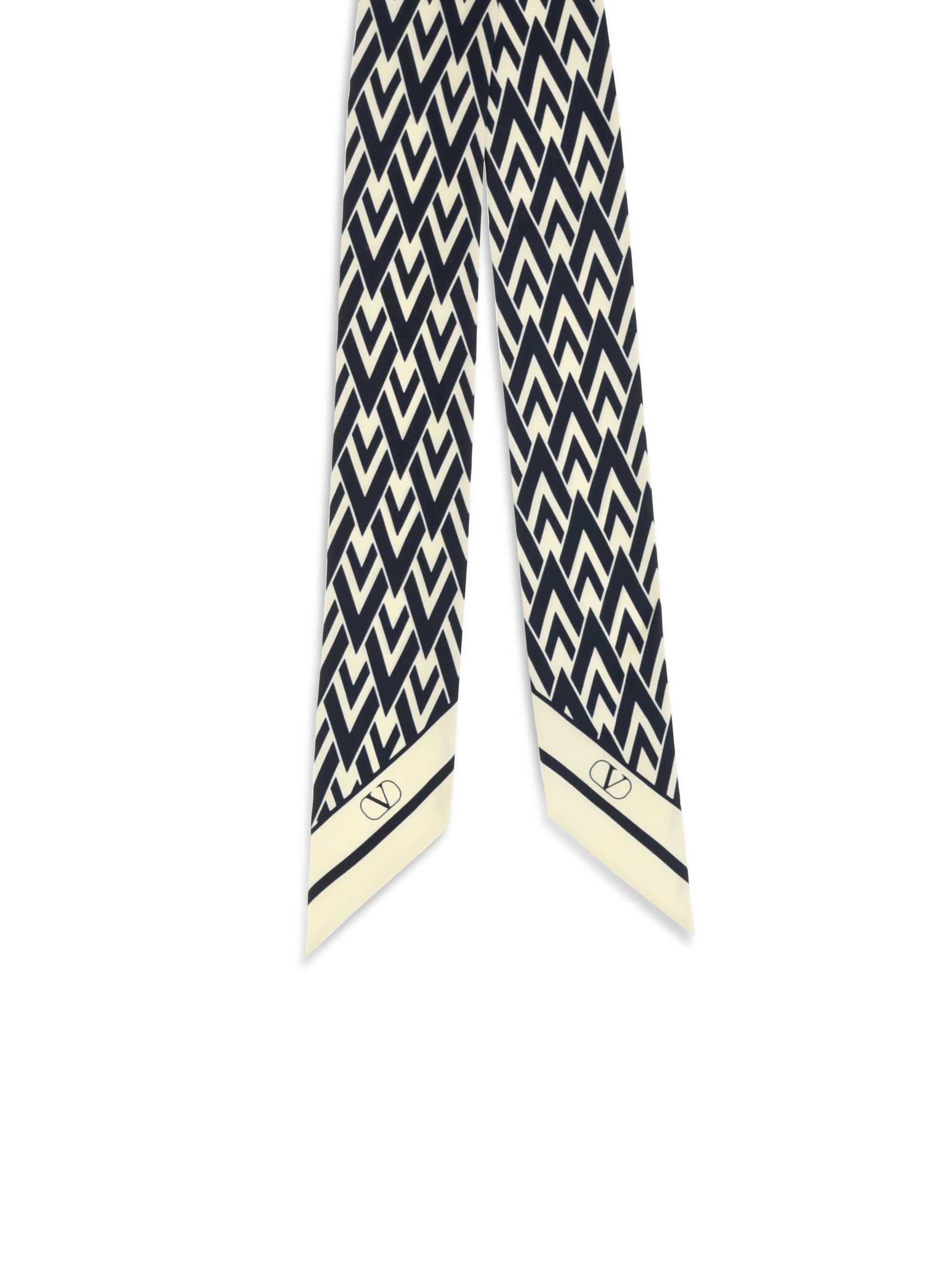 twill tout la v scarf