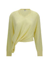 wool sweater with logo