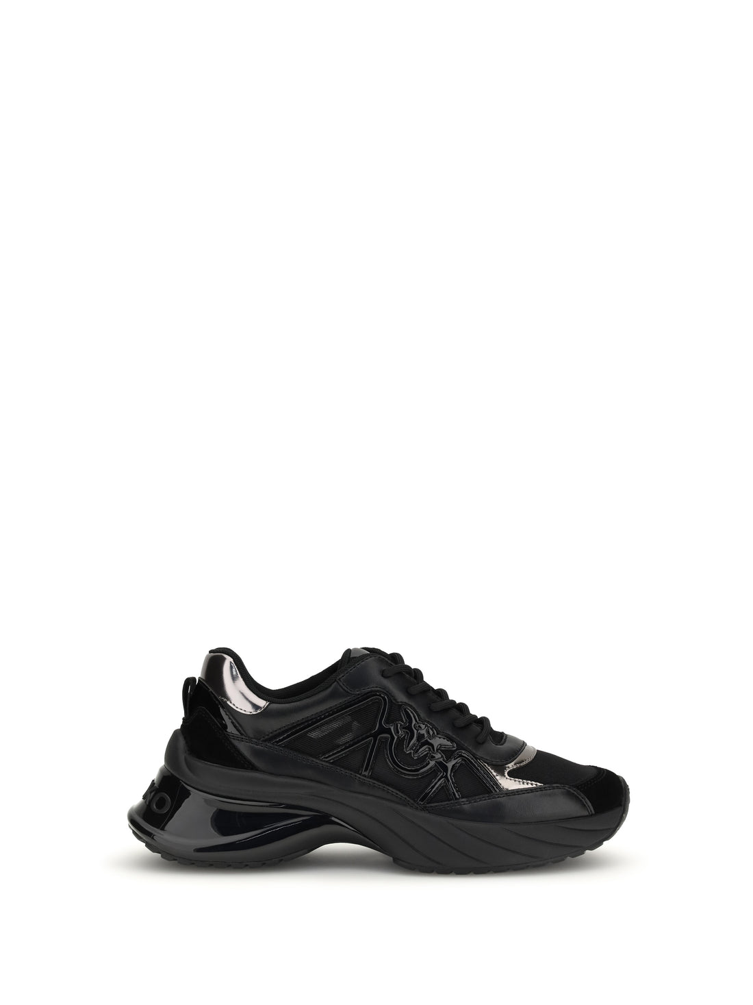 PINKO 36 ariel leather sneakers