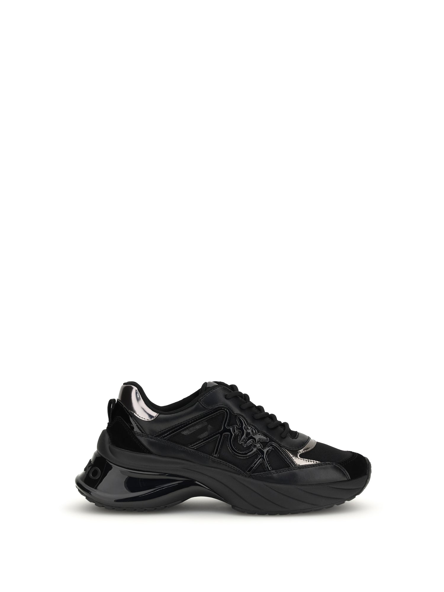 PINKO 36 ariel leather sneakers