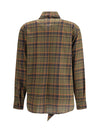 cassandre check lavallière shirt