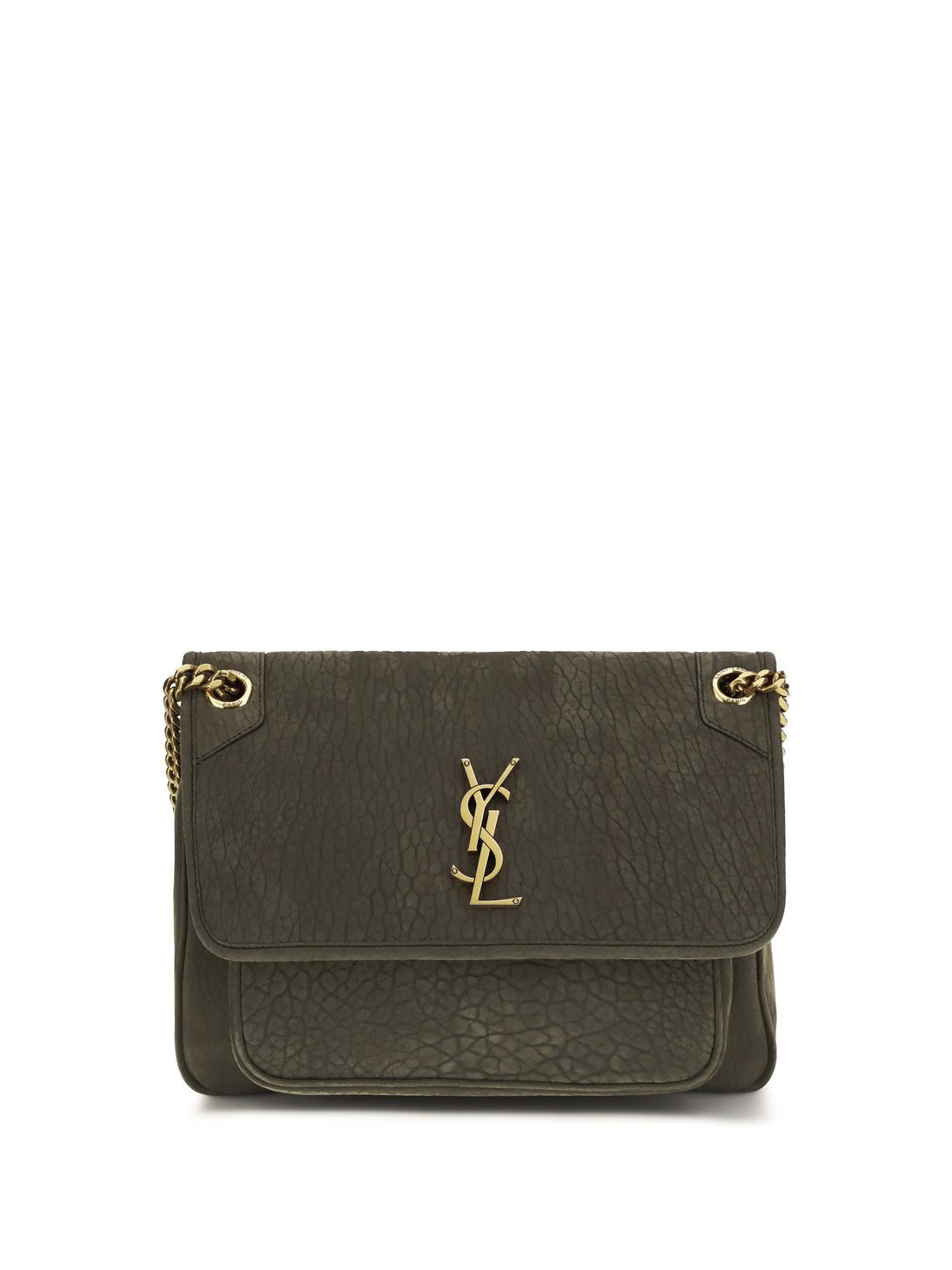 SAINT LAURENT OS large niki shoulder bag in lambskin