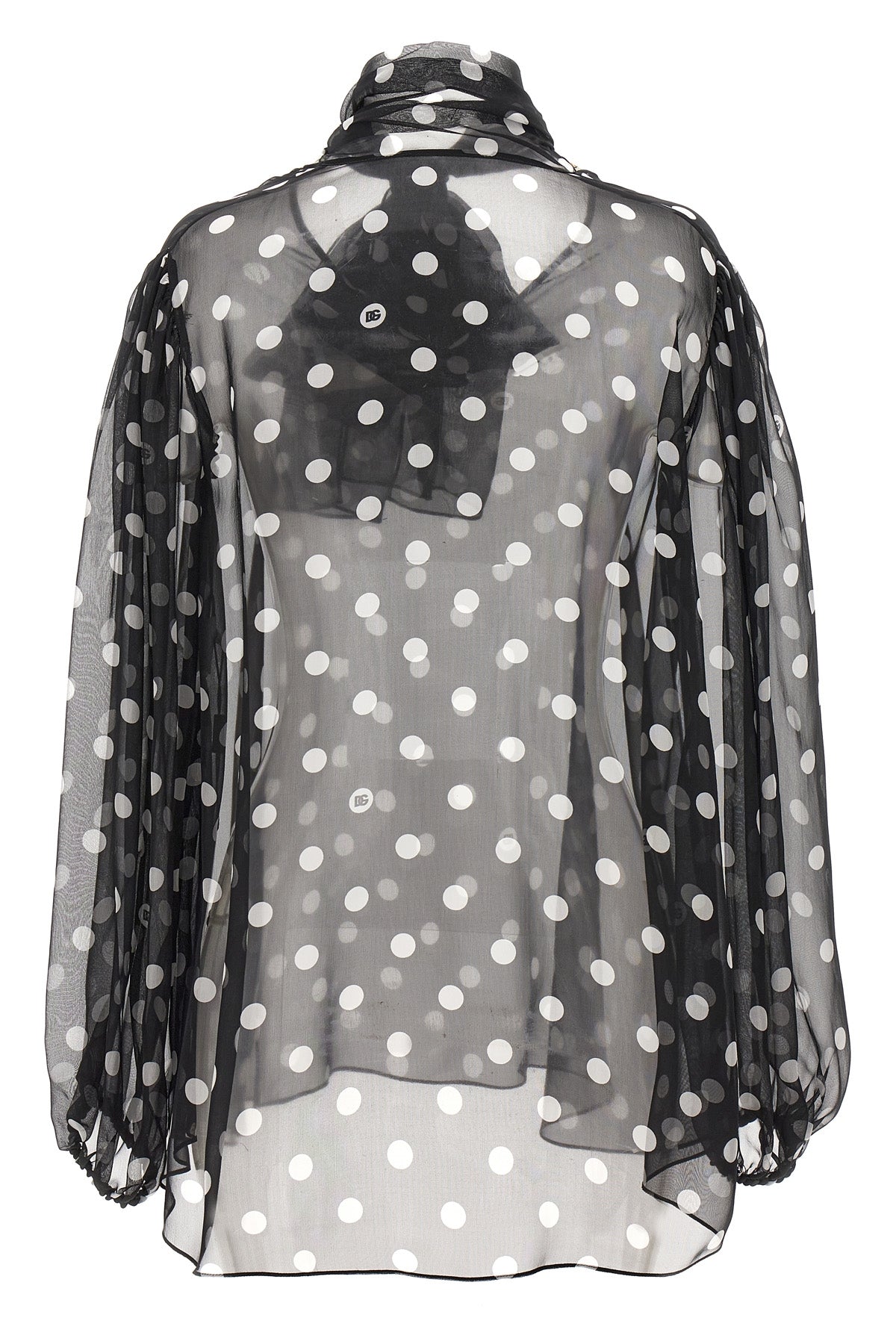 mambo blouse in silk chiffon