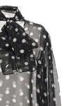 mambo blouse in silk chiffon