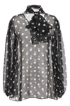 mambo blouse in silk chiffon