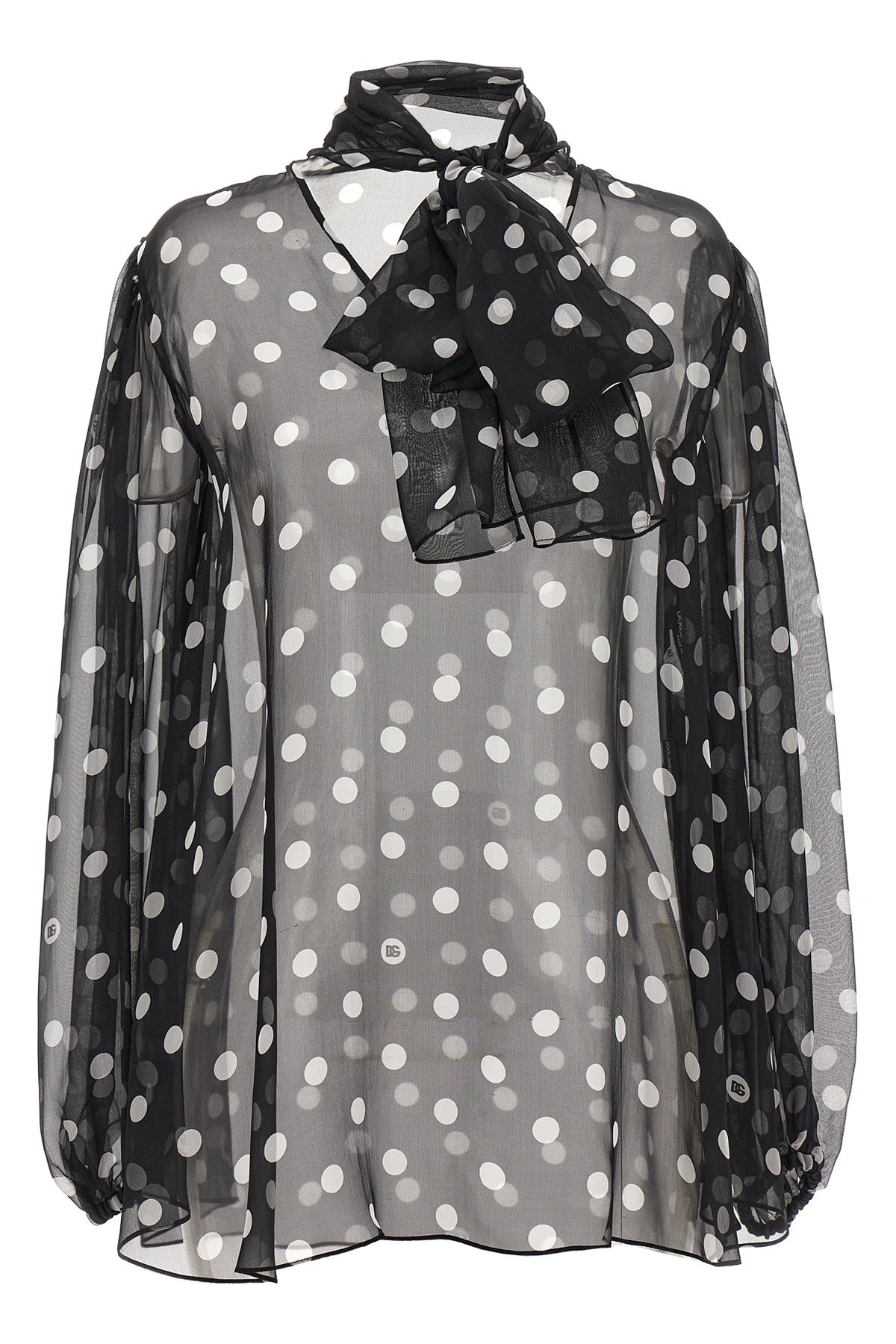 mambo blouse in silk chiffon