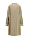 oversized cotton trench
