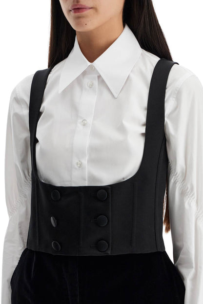 silk tuxedo vest