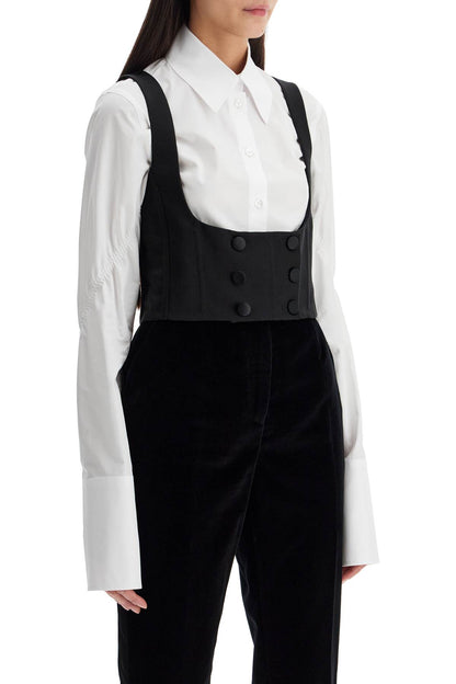 silk tuxedo vest