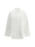 BALENCIAGA 34 lace-up cotton shirt