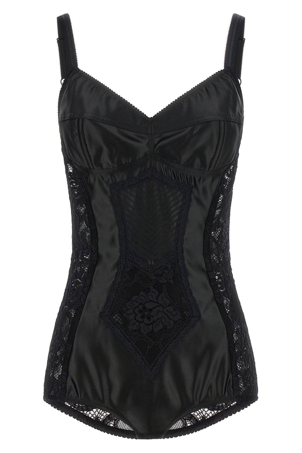 the dolce & gabbana bodysuit reinterprets the aesthetics of traditional corsetry