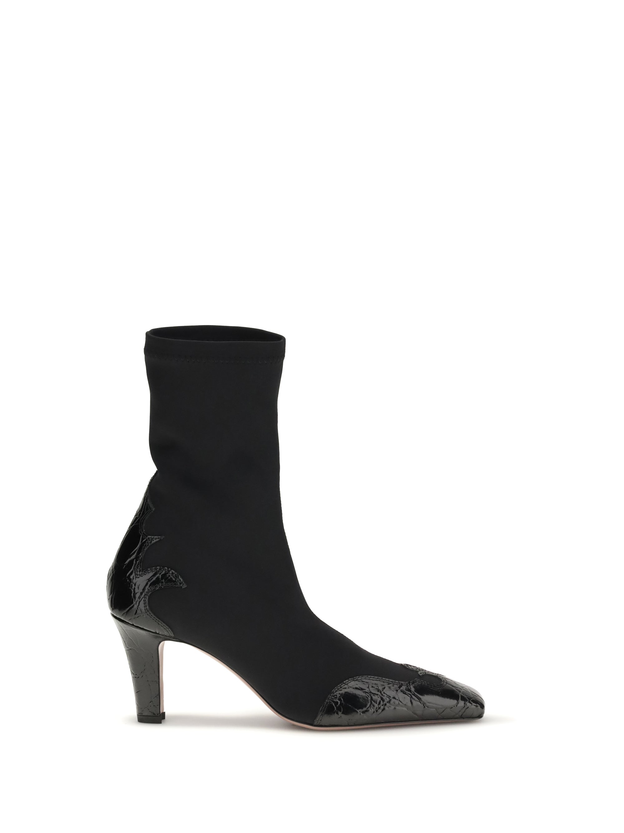 belle western ankle boots