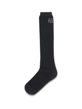 MM6 S stretch viscose blend socks