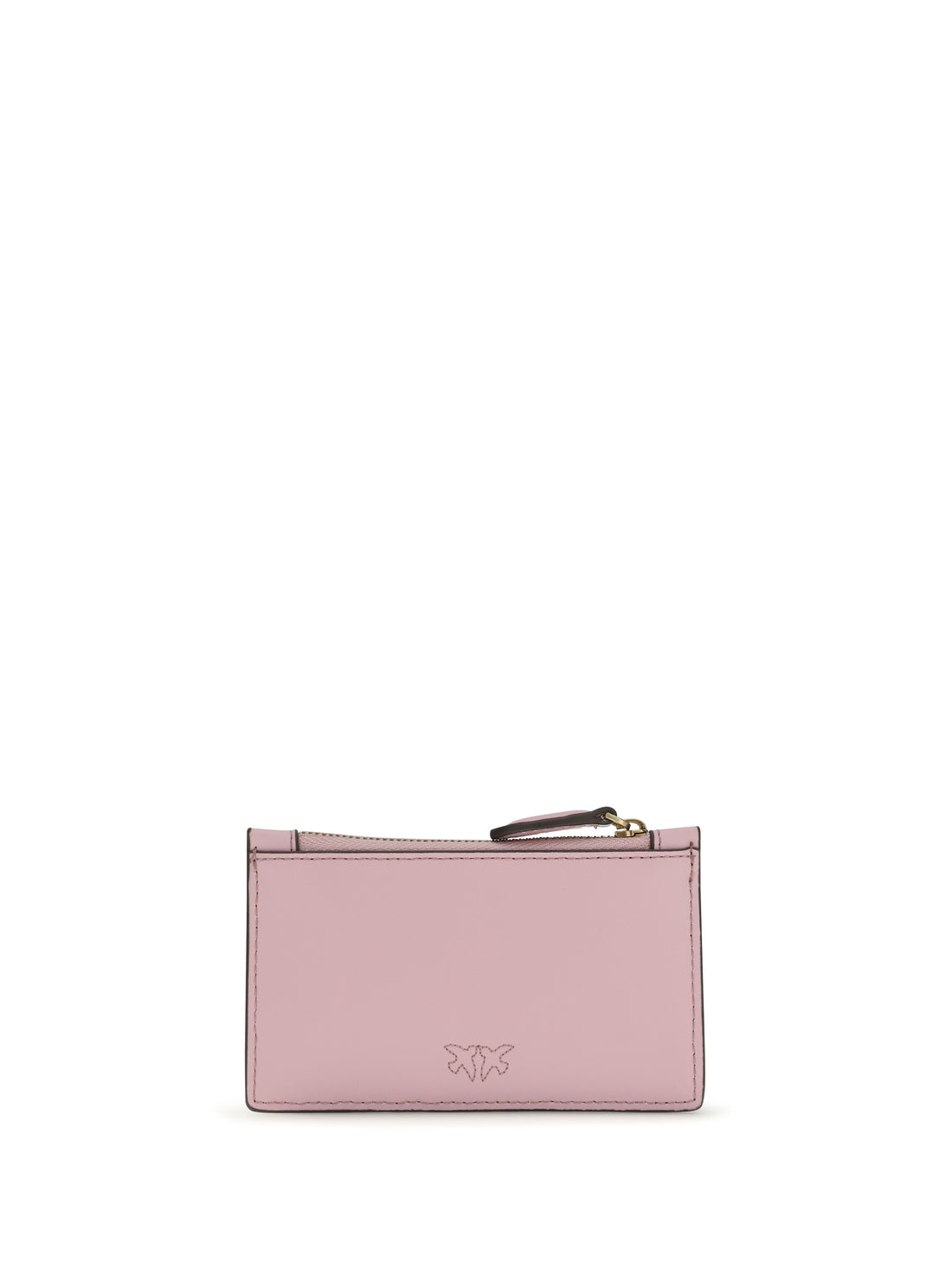 PINKO OS airone leather cardholder