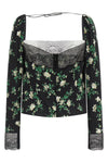 top in silk blend