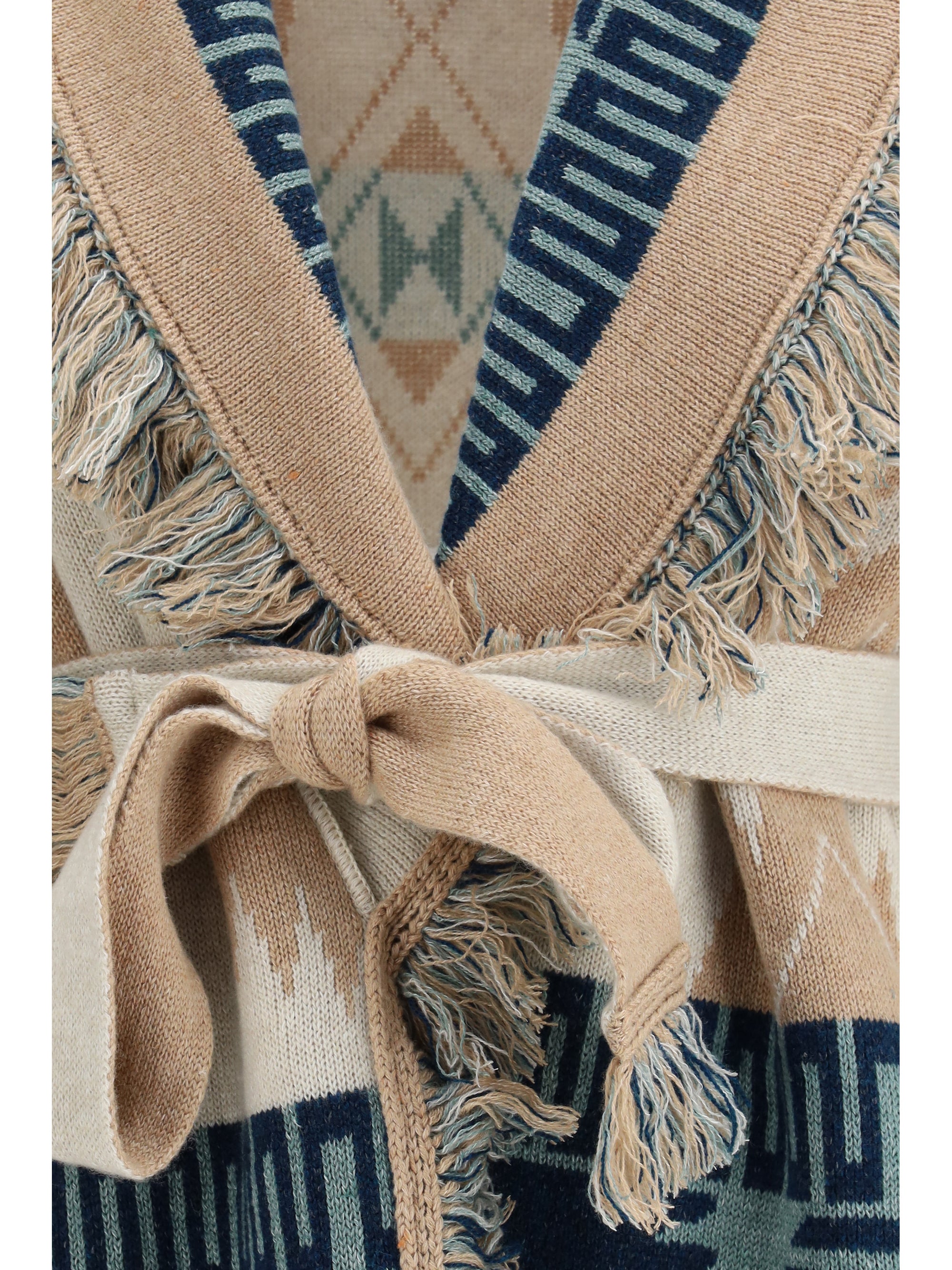 ALAIA S icon jacquard cardigan