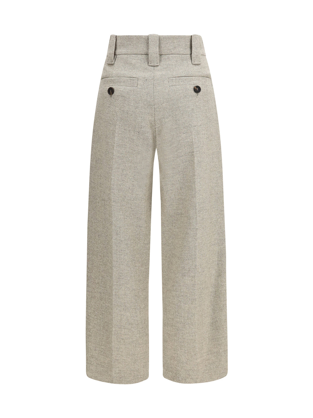 BRUNELLO CUCINELLI 38 high-waisted pleated pants