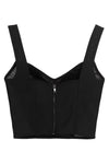 90s jacquard and lace bustier