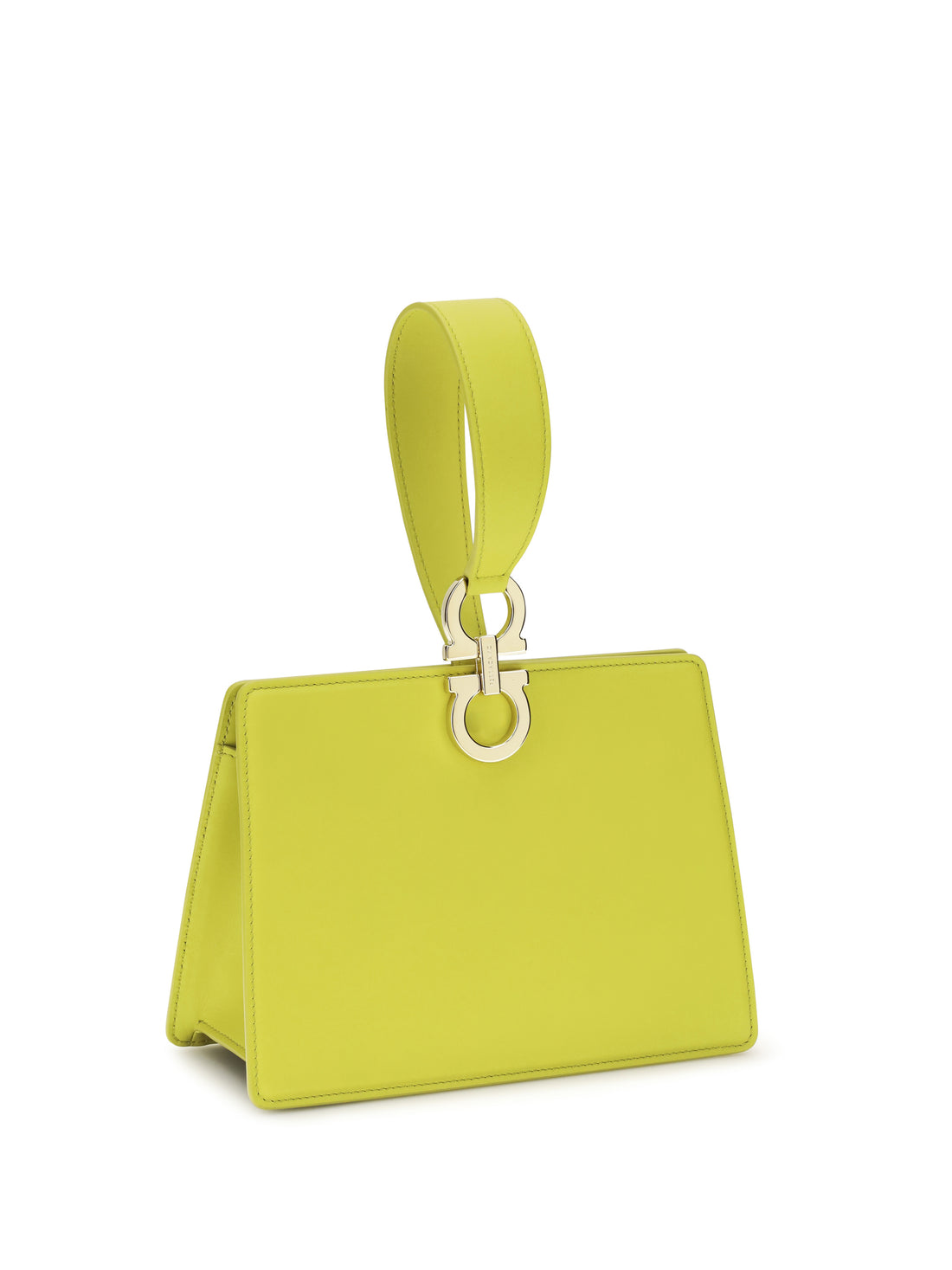 FERRAGAMO OS leather clutch 