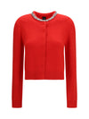 colonia cardigan with jewel collar
