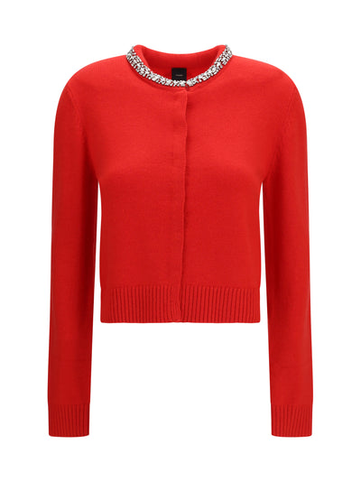 colonia cardigan with jewel collar