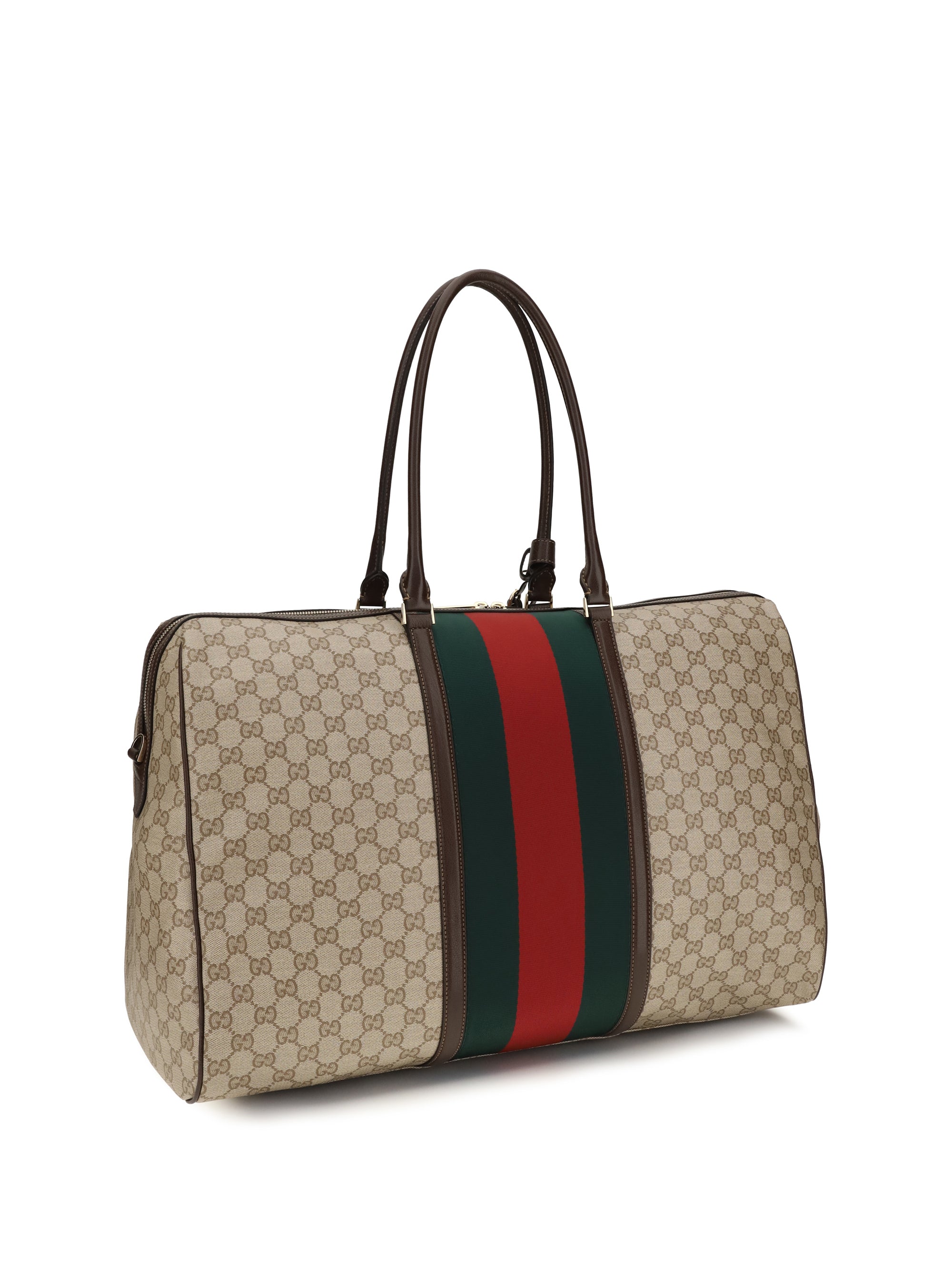 gg travel bag web stripe