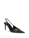 slingback pumps with strap