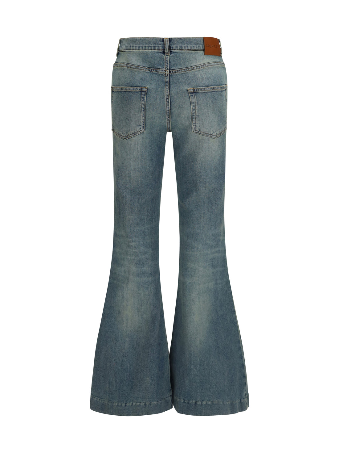 ALEXANDER MCQUEEN 26 flared denim jeans