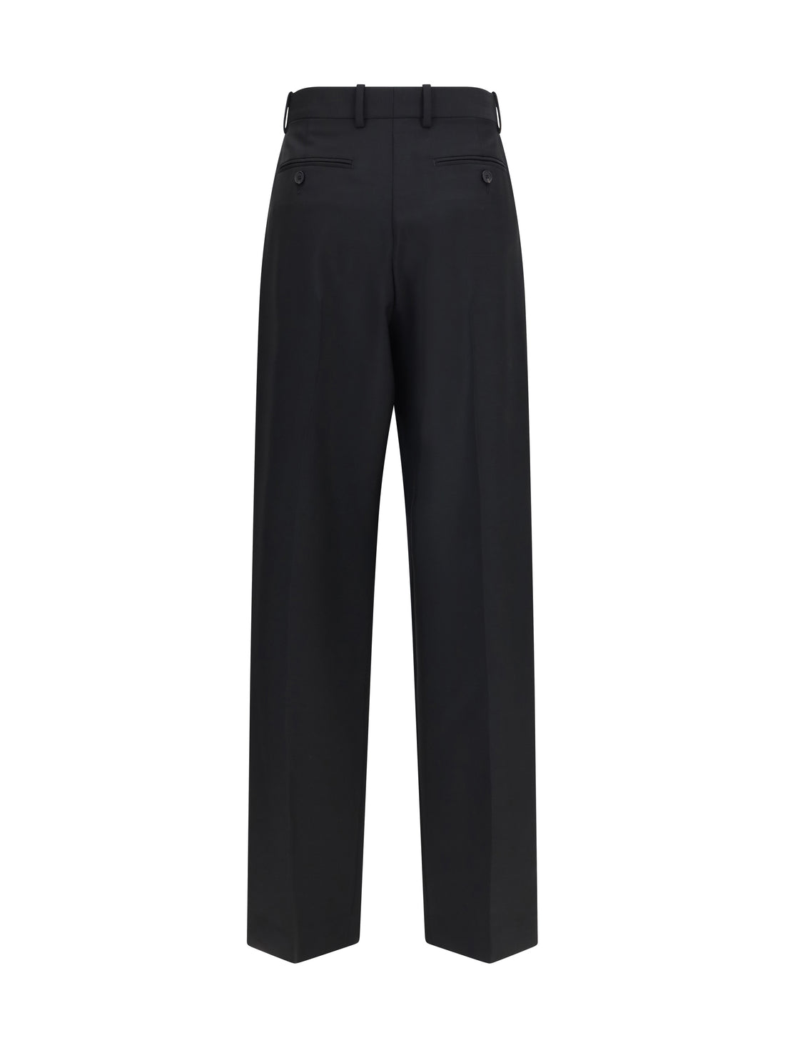 GIVENCHY 34 double-pleat pants in wool and mohair 