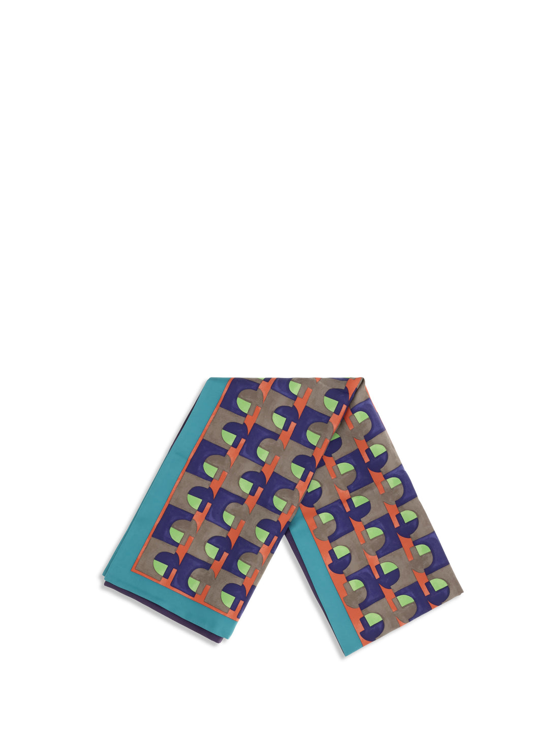 MIU MIU OS geometric print scarf