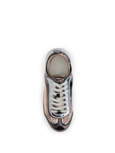 PINKO 36 sequined mirror fabric reby 10 sneakers 
