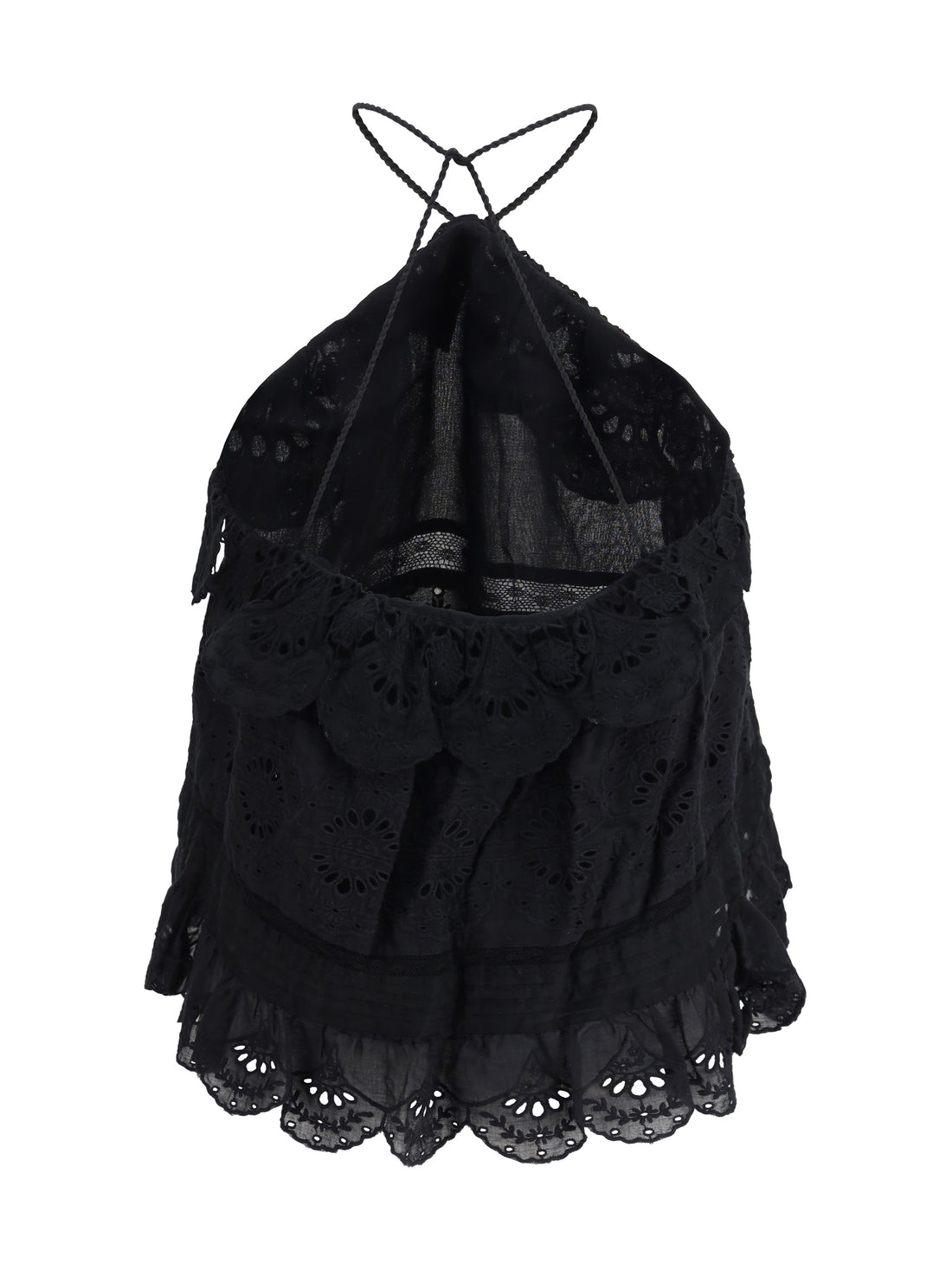 MARANT ETOILE 36 prisha ruffle top 