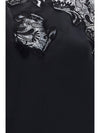 silk dress with lace