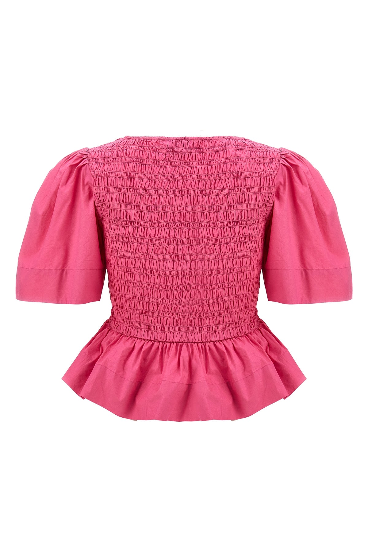 cotton poplin crop top
