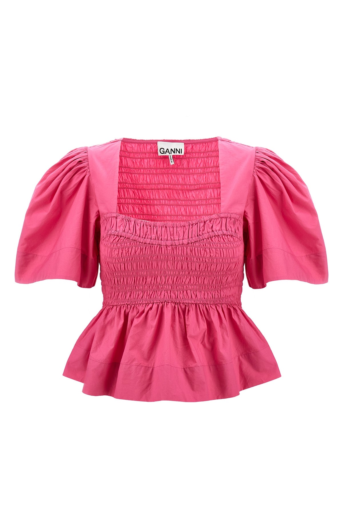 cotton poplin crop top