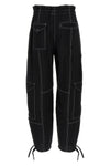 light slub pocket viscose blend pants