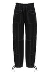 light slub pocket viscose blend pants