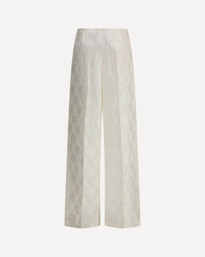 satin bouquet pants