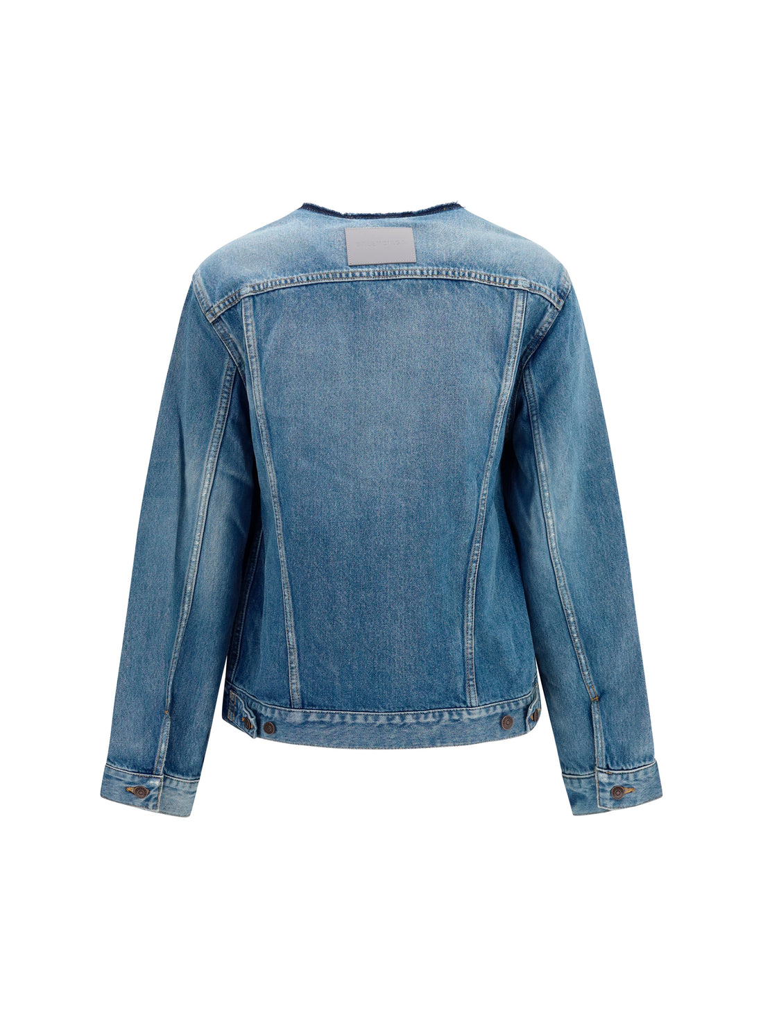 BALENCIAGA 36 hourglass denim jacket