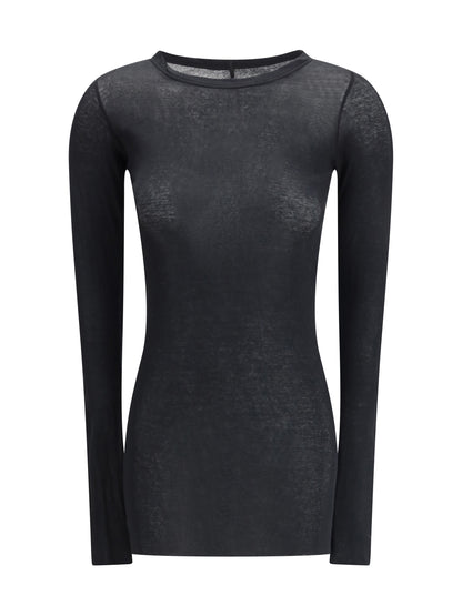 RICK OWENS 42 cotton long sleeve jersey