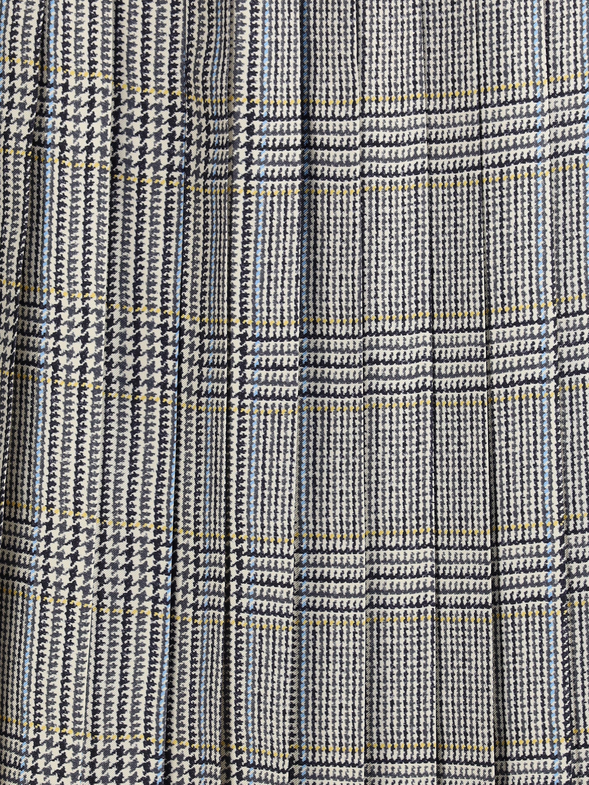 THOM BROWNE 40 silk tweed skirt