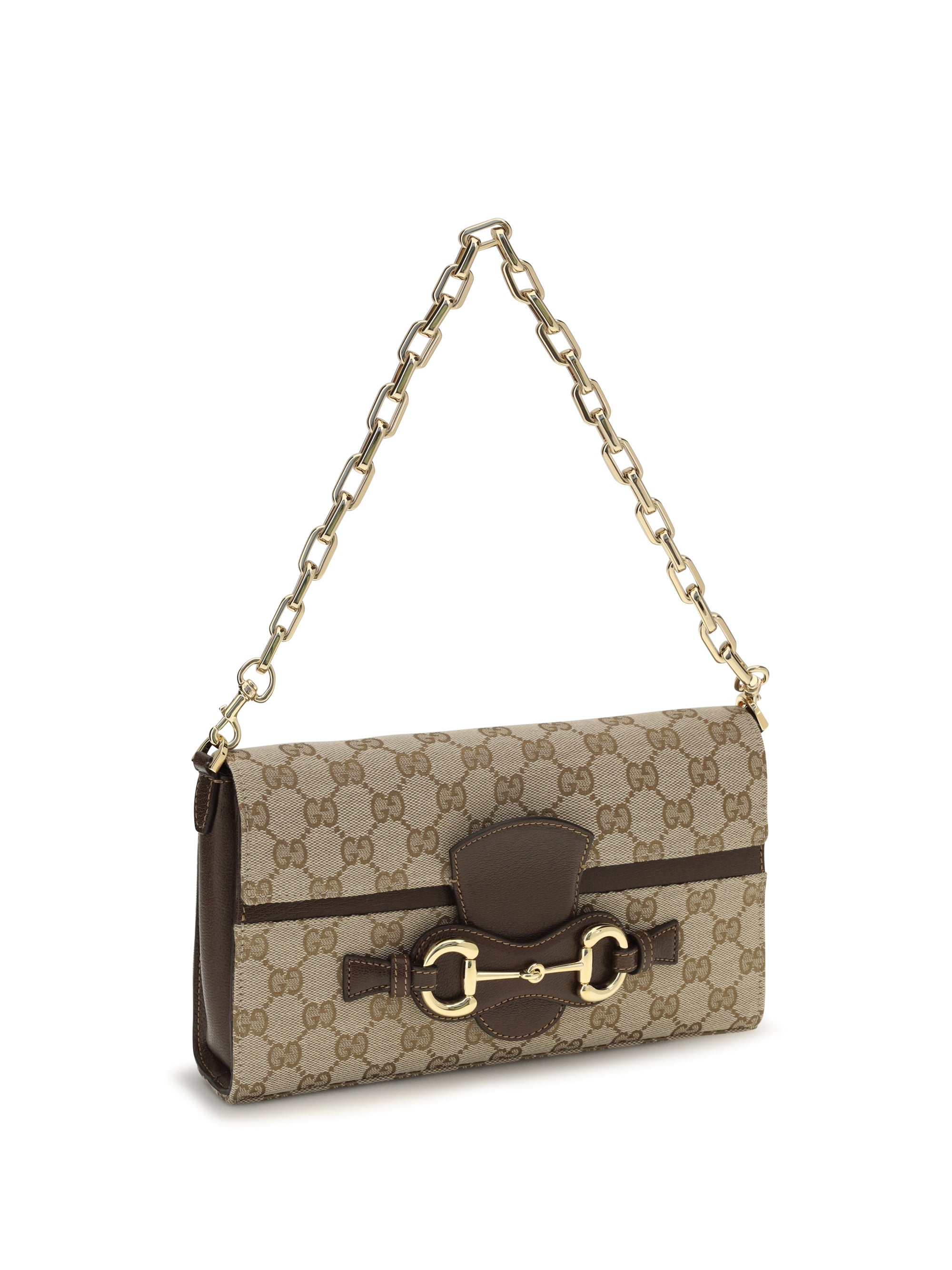 medium horsebit ristretto shoulder bag